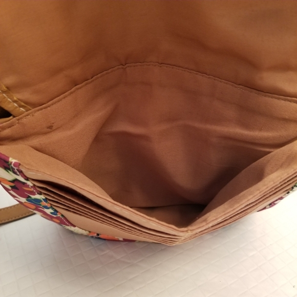 Rosetti Small Floral Shoulder Bag Pink/Orange 9.5 X 8 X 2 - Picture 5 of 9